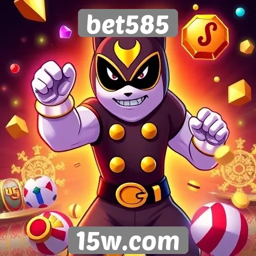 Diversidade de jogos disponíveis no Bet585